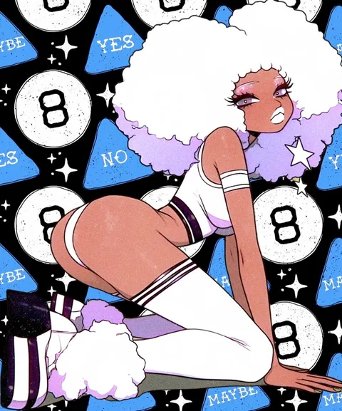 8ball — artwork by exn86